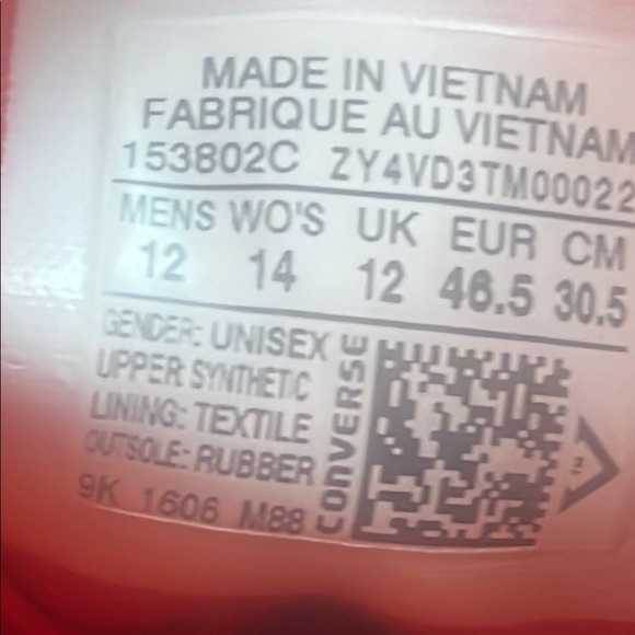 Converse Orange rubber boots High-Top Sneakers with Monochromatic Design - Picture 7 of 13